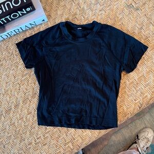 lululemon athletica Black Crop Top